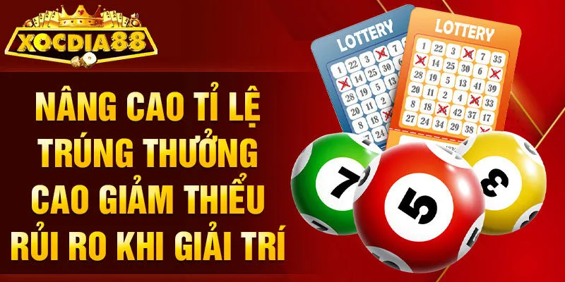 Nâng cao tỉ lệ trúng thưởng cao giảm thiểu rủi ro khi giải trí